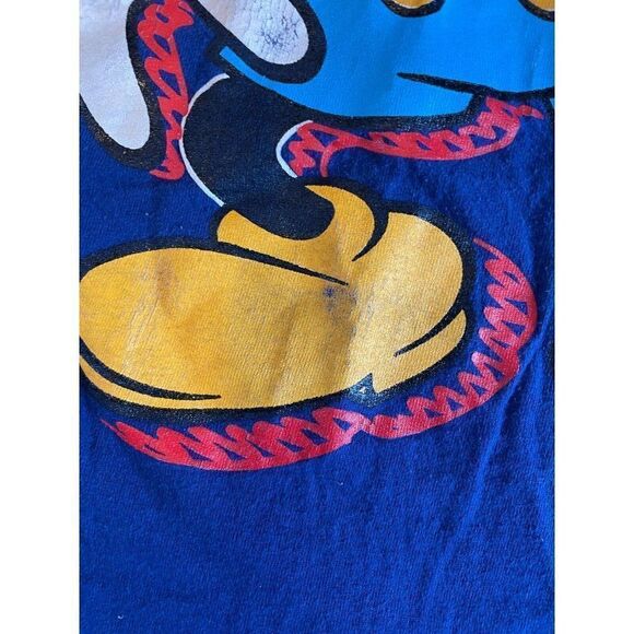 Vintage Mickey & Co Disney Mickey  Shirt Single Stitch One Size  USA - Picture 4 of 9